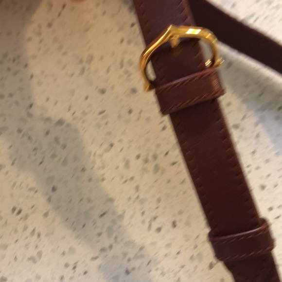 Vintage Cartier Leather draw string shoulder purse - Picture 16 of 16